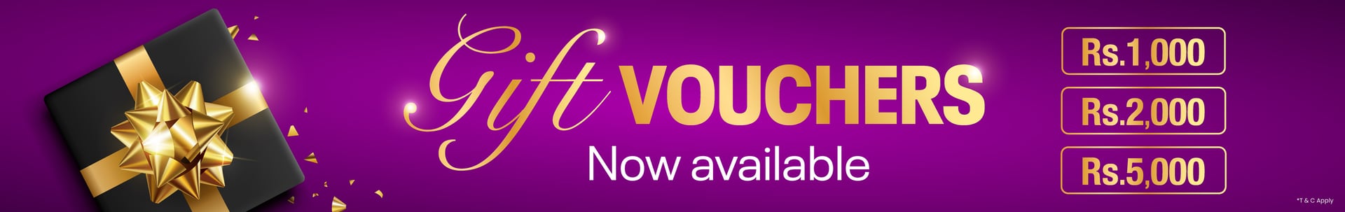 Gift Vouchers