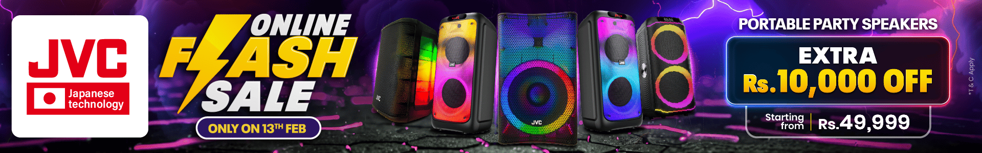 JVC Audio Flash Sale