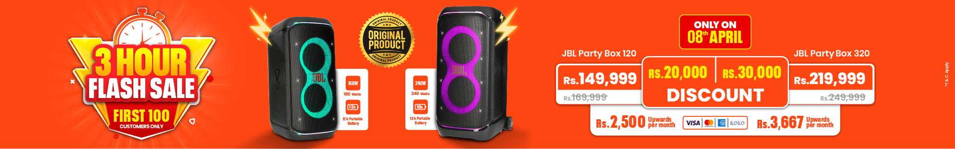 3HR FLASH SALE