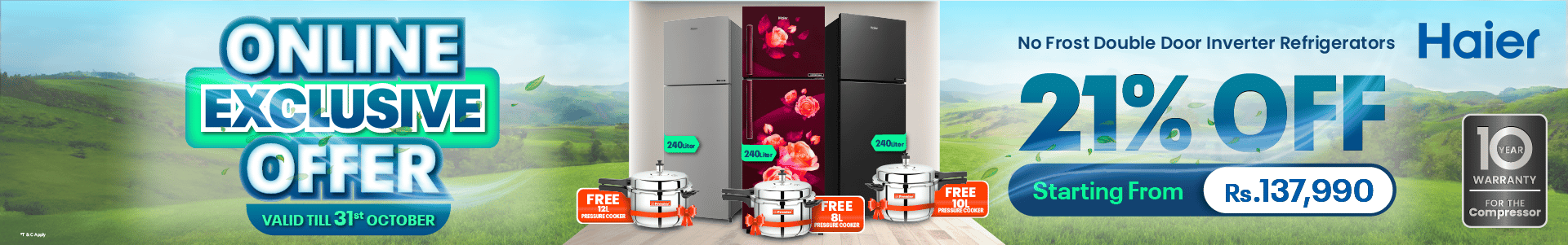 Haier Refrigerator Sale