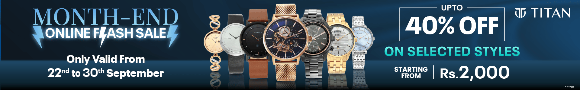 Titan Month End Sale