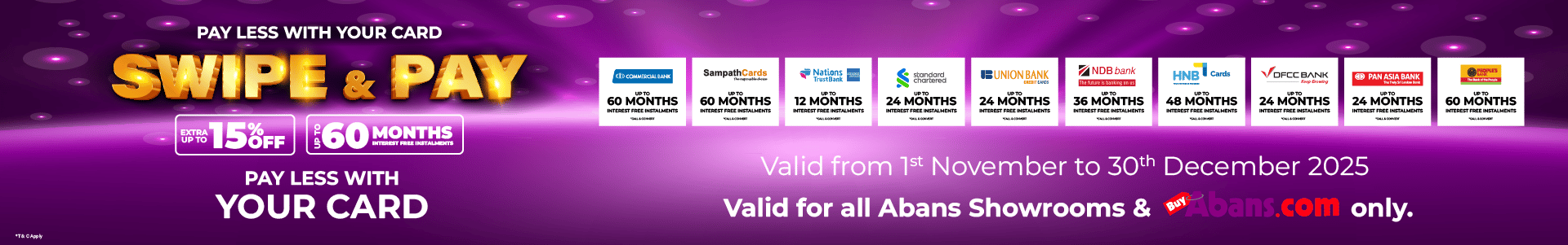 Swipe & Pay (Credit Card Offers)