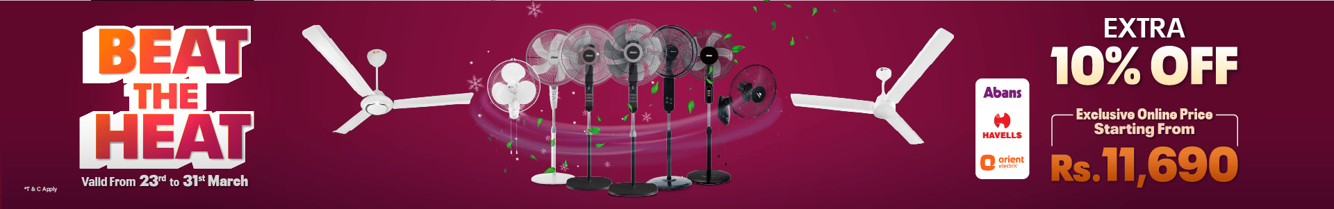 Beat the Heat Deals !