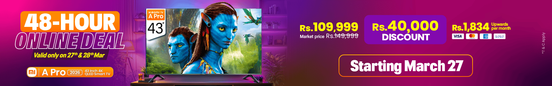 48 Hours TV Flash Sale