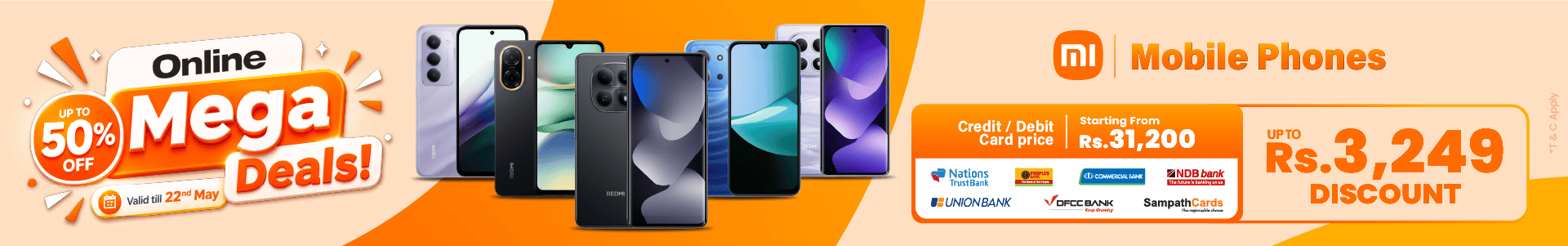 Xiaomi Mobile Mega Deals!