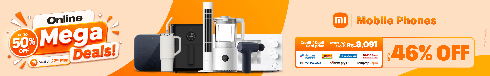 Xiaomi Home Appliances Mega Deals!