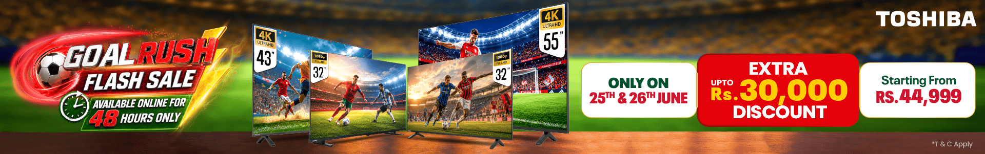 Toshiba FIFA TV Deals !
