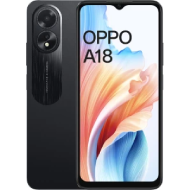 OPPO A18 4GB Ram + 128GB Rom - Black