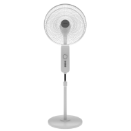 Abans Arctic White Stand Fan - Rust Free