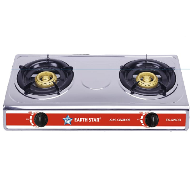 Earth Star Double Burner Gas Cooker