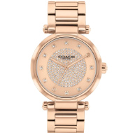 Coach Women's Watch Diamond Dial Rosegold