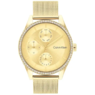Calvin Klein Ladies Spark Watch (Gold)