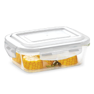 Borosil Klip N Store Rectangular Container - 1520ML