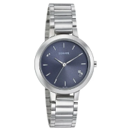 Sonata Play Blue Dial Watch With Stainless Steel Strap - Ladies