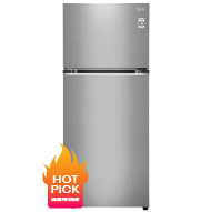LG 289L Double Door Inverter Refrigerator - Shiny Steel