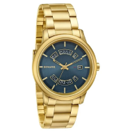 Sonata Quartz Analog with Date Stainless Steel Strap Watch - Gents