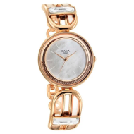Titan Raga Delight Mother Of Pearl Dial Watch With Metal Strap - Ladies