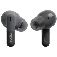 Sudio (Sweden) D1 True Wireless Earbuds (Black)