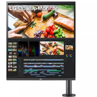LG 28 Inch DualUp Monitor with Ergo Stand and USB Type-C
