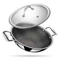 Stahl 26cm Artisan Hybrid Kadhai Lid