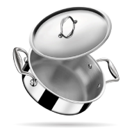 Stahl 22cm Triply Artisan Cook N Serve Lid