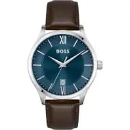 Hugo Boss Men's Analogue Quartz Watch with Leather Strap