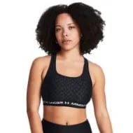 Under Armour Women's Mid Crossback Printed Sports Bra