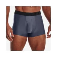 Under Armour Men's Tech 3'' Boxerjock Underwear - Gray