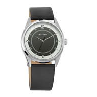 TITAN Work wear Watch with White Dial & Leather Strap - Gents