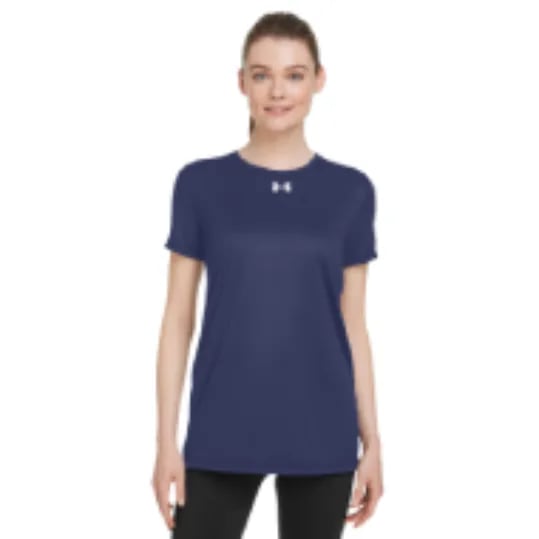 Under Armour Women's Midnight Navy / White Team Tech T-Shirt