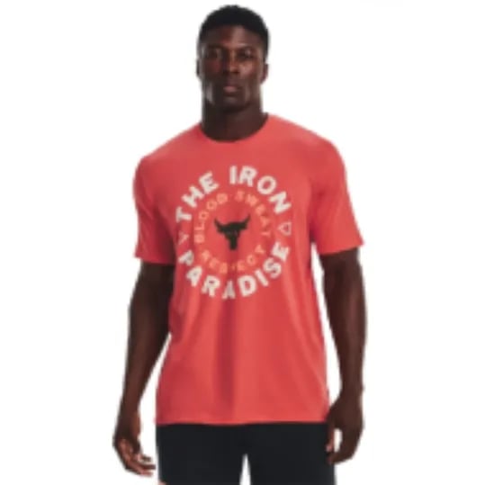 Under Armour Men's Project Rock Iron Circle Short Sleeve