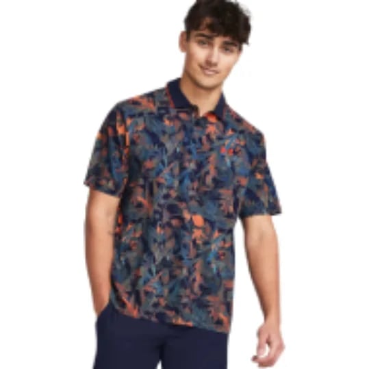 Under Armour Golf Iso-Chill Edge Shirt Midnight Navy Phoenix