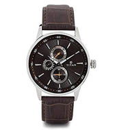TITAN Analog Brown Dial Watch - Gents 