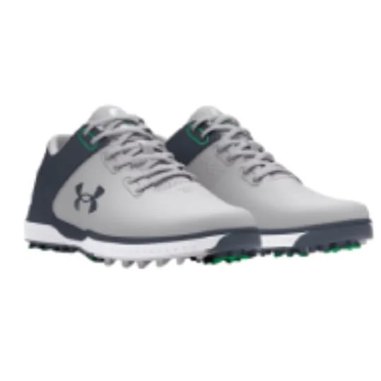 Under Armour Men's Charged Medal RST Wide (E) Golf Shoes - Gray