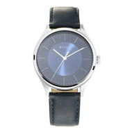 TITAN Workwear Watch with Blue Dial & Leather Strap - Gents 