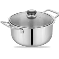 Abans Casserole With Glass Lid 24CM