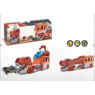 Miniso Light & Sound Dinosaur Organizer Vehicle (Orange)