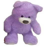 Miniso Colorful Gift Bear 12inch Basic Sitting Plush Toy - Purple