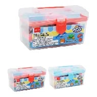 Miniso 24 color Modeling Clay Handheld Box - 2 Assorted Models