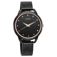 Sonata Wedding Quartz Analog Black Dial Stainless Steel Strap Watch for Women