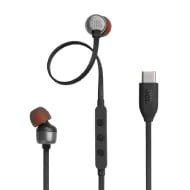 JBL Tune 310C Wired Hi-Res In-Ear Earphones - Black
