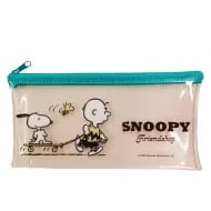 Miniso Snoopy Summer Travel Collection 20*10cm PVC Stationery Case
