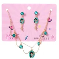 Miniso Disney Princess Collection Jewelry Set 3 Pcs - Jasmine