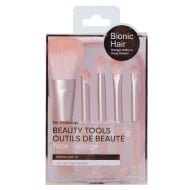 Miniso Makeup Brushes Set With Storage Bag 5 Pcs - Pink