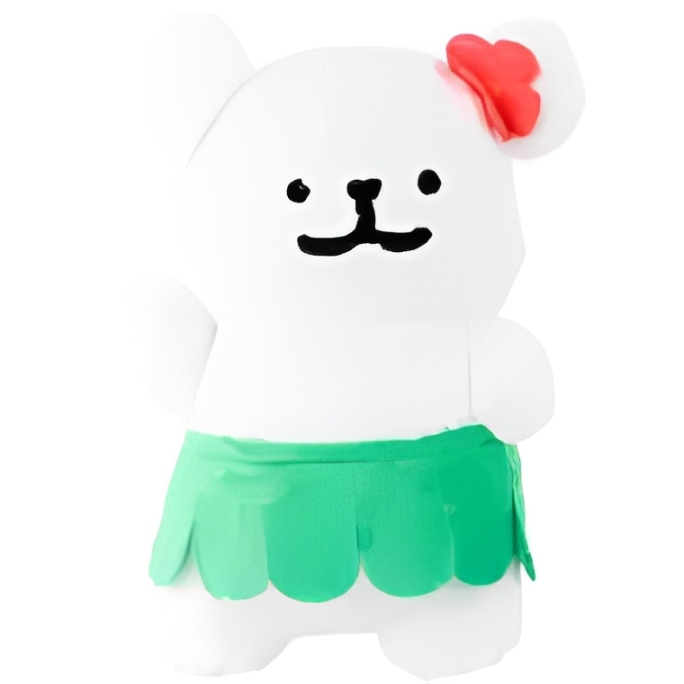 Miniso Maltese 10 Inch Plush Toy White - Hula Skirt