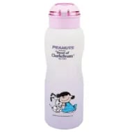Miniso Snoopy Collection Plastic Bottle with Auto Flip Lid 1500ml - Purple
