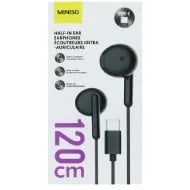 Miniso Type C Headphones Model W10103 Black