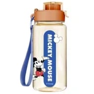 Miniso Disney Mickey Mouse Plastic Bottle with Auto Flip Lid and Strap - 640ml