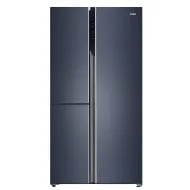 Haier 598L Side By Side Triple Door Inverter Refrigerator - Graphite Black