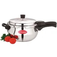Premier Triply Handi Stainless Steel Pressure Cooker 3L